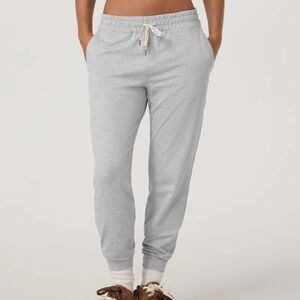 Vuori Light Gray Kids Joggers